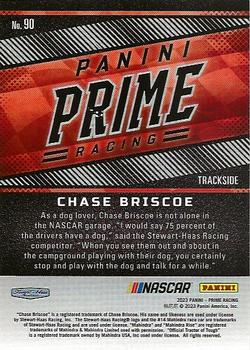2023 Panini Prime - Holo Silver #90 Chase Briscoe Back