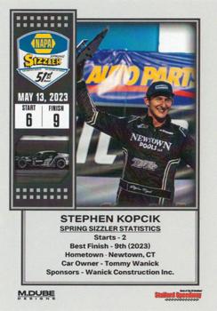 2024 Stafford Speedway Spring Sizzler #NNO Stephen Kopcik Back