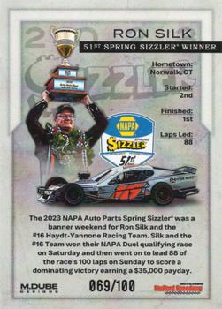 2024 Stafford Speedway Spring Sizzler #NNO Ron Silk Back