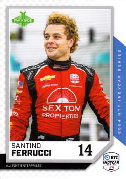 2024 Parkside IndyCar Premier Edition #37 Santino Ferrucci Front