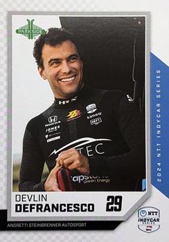 2024 Parkside IndyCar Premier Edition #43 Devlin DeFrancesco Front