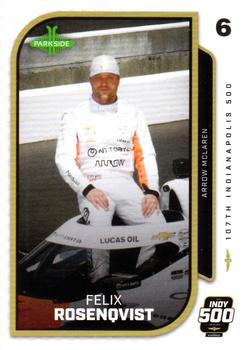 2024 Parkside IndyCar Premier Edition #96 Felix Rosenqvist Front
