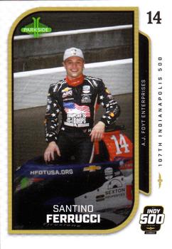 2024 Parkside IndyCar Premier Edition #97 Santino Ferrucci Front