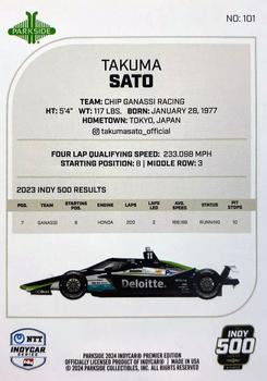 2024 Parkside IndyCar Premier Edition #101 Takuma Sato Back