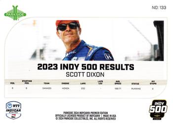 2024 Parkside IndyCar Premier Edition #133 Scott Dixon Back