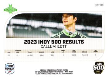 2024 Parkside IndyCar Premier Edition #139 Callum Ilott Back
