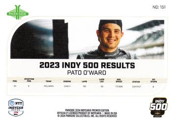 2024 Parkside IndyCar Premier Edition #151 Pato O'Ward Back