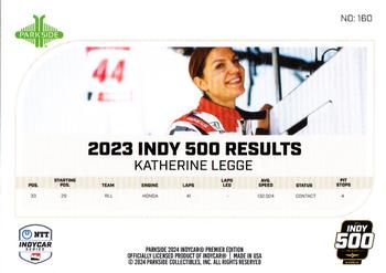 2024 Parkside IndyCar Premier Edition #160 Katherine Legge Back