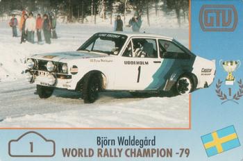 1994 GTV Rally Cards #1 Björn Waldegård Front