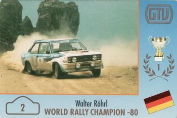1994 GTV Rally Cards #2 Walter Röhrl Front