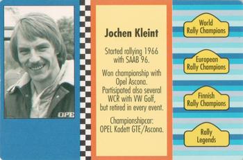 1994 GTV Rally Cards #51 Jochen Kleint Back