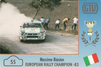 1994 GTV Rally Cards #55 Massimo Biasion Front