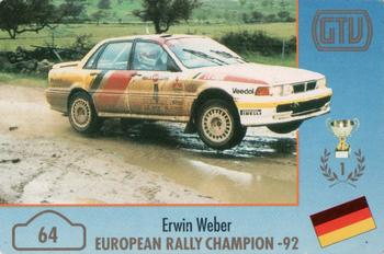 1994 GTV Rally Cards #64 Erwin Weber Front