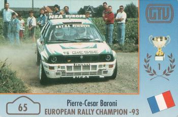 1994 GTV Rally Cards #65 Pierre-Cesar Baroni Front