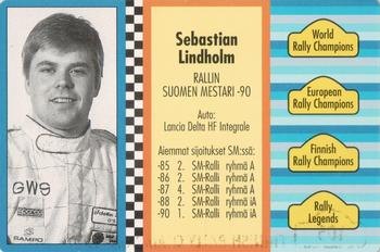 1994 GTV Rally Cards #105 Sebastian Lindholm Back