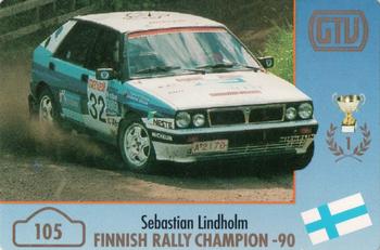 1994 GTV Rally Cards #105 Sebastian Lindholm Front