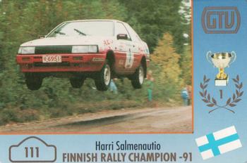 1994 GTV Rally Cards #111 Harri Salmenautio Front