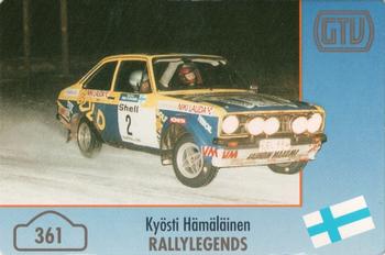 1994 GTV Rally Cards #361 Kyösti Hämäläinen Front