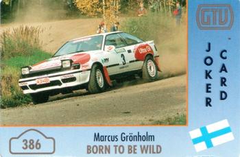 1994 GTV Rally Cards #386 Marcus Grönholm Front
