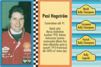1994 GTV Rally Cards #504 Pasi Hagström Back