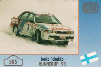1994 GTV Rally Cards #505 Jouko Puhakka Front