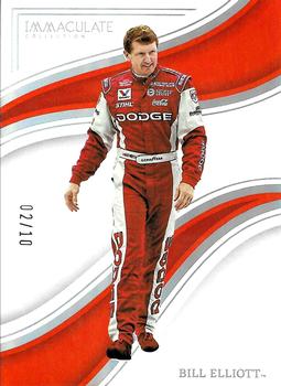 2023 Panini Chronicles - Immaculate Holo Silver #17 Bill Elliott Front