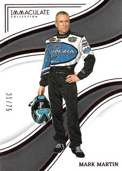 2023 Panini Chronicles - Immaculate Red #1 Mark Martin Front