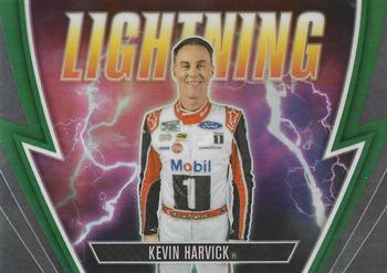 2023 Panini Chronicles - Lightning Green #14 Kevin Harvick Front