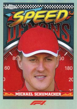 2023 Topps Chrome Formula 1 - Speed Demons #SD-MS Michael Schumacher Front