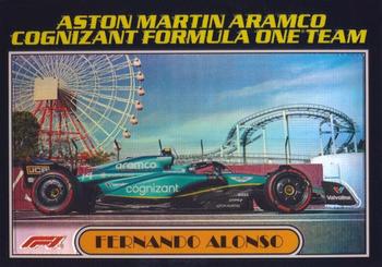 2023 Topps Chrome Formula 1 - Autos of 1977 #AU77-FA Fernando Alonso Front