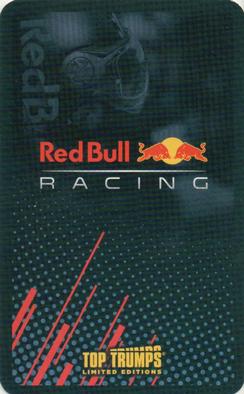 2022 Red Bull Top Trumps #NNO Instructions / Header Card Front