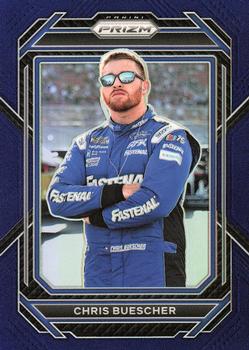 2023 Panini Prizm - Blue Prizm #62 Chris Buescher Front