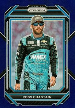 2023 Panini Prizm - Blue Prizm #66 Ross Chastain Front