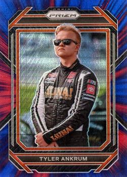 2023 Panini Prizm - Hyper Prizm Red and Blue #2 Tyler Ankrum Front