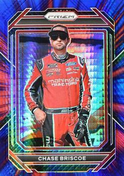 2023 Panini Prizm - Hyper Prizm Red and Blue #32 Chase Briscoe Front