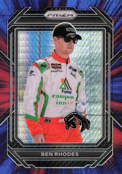 2023 Panini Prizm - Hyper Prizm Red and Blue #37 Ben Rhodes Front