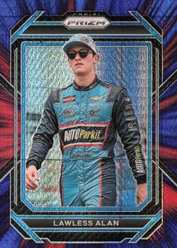 2023 Panini Prizm - Hyper Prizm Red and Blue #55 Lawless Alan Front