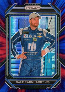 2023 Panini Prizm - Hyper Prizm Red and Blue #84 Dale Earnhardt Jr Front
