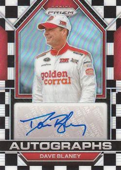 2023 Panini Prizm - Autographs Checkered Flag Prizm #A-DBY Dave Blaney Front