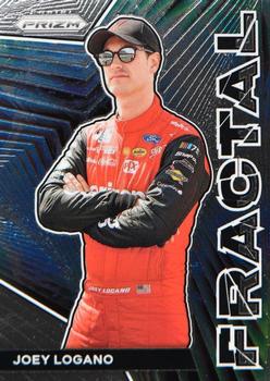 2023 Panini Prizm - Fractal #F12 Joey Logano Front