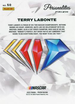 2023 Panini Prizm - NASCAR 75th Anniversary #50 Terry Labonte Back