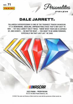 2023 Panini Prizm - NASCAR 75th Anniversary #71 Dale Jarrett Back