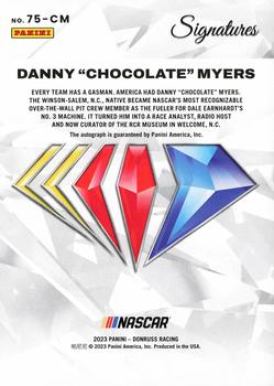 2023 Panini Prizm - NASCAR 75th Anniversary Signatures Holo #75-CM Danny 