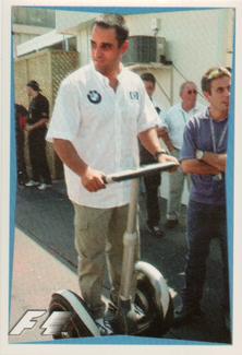 2003 Edizione Figurine Formula 1 #27 Juan Pablo Montoya Front