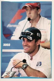 2003 Edizione Figurine Formula 1 #33 Juan Pablo Montoya Front
