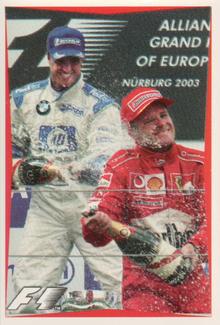 2003 Edizione Figurine Formula 1 #43 Rubens Barrichello Front