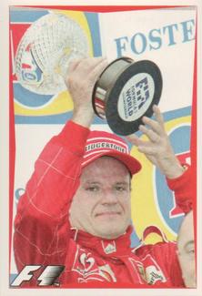 2003 Edizione Figurine Formula 1 #45 Rubens Barrichello Front