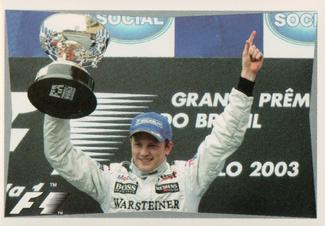 2003 Edizione Figurine Formula 1 #52 Kimi Raikkonen Front