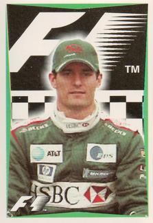 2003 Edizione Figurine Formula 1 #72 Mark Webber Front