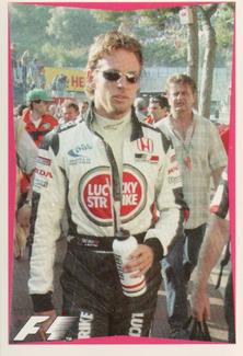 2003 Edizione Figurine Formula 1 #81 Jenson Button Front